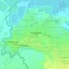 Mapa topográfico Nueva Aurora, altitud, relieve