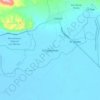 Mapa topográfico El Tamarindo, altitud, relieve