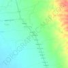 Mapa topográfico Purok 2, altitud, relieve