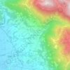 Mapa topográfico Borgo San Pietro, altitud, relieve