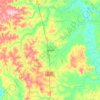 Mapa topográfico Leme, altitud, relieve