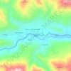 Mapa topográfico Dras, altitud, relieve