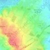 Mapa topográfico Le Bas de Bréville, altitud, relieve