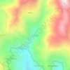 Mapa topográfico Apa Apa, altitud, relieve