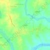 Mapa topográfico Amlipali, altitud, relieve