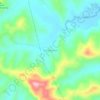 Mapa topográfico Manlawaan, altitud, relieve