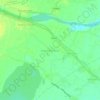 Mapa topográfico Jamin Korattur, altitud, relieve
