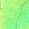 Mapa topográfico Thandalam, altitud, relieve
