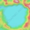 Mapa topográfico Mount Parker, altitud, relieve