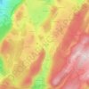 Mapa topográfico Sur la Semine, altitud, relieve