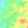 Mapa topográfico Koluvarayanahalli, altitud, relieve