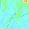 Mapa topográfico Linha Geraldo, altitud, relieve