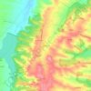 Mapa topográfico Au Pesque, altitud, relieve