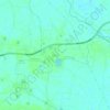 Mapa topográfico Kansi, altitud, relieve