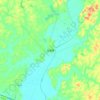 Mapa topográfico 台源镇, altitud, relieve