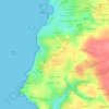 Mapa topográfico Penandreff, altitud, relieve