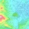 Mapa topográfico Cerro de Moctezuma, altitud, relieve