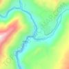 Mapa topográfico Sumdo, altitud, relieve