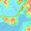 Mapa topográfico Verem, altitud, relieve
