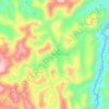 Mapa topográfico Sebollas, altitud, relieve