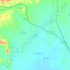 Mapa topográfico Gurha, altitud, relieve