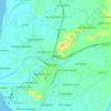 Mapa topográfico Bantay, altitud, relieve