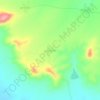 Mapa topográfico Jalki Ghat, altitud, relieve