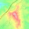Mapa topográfico Olelas, altitud, relieve