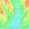 Mapa topográfico Lliçà de Vall, altitud, relieve