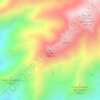 Mapa topográfico El Cielo, altitud, relieve
