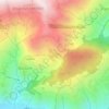 Mapa topográfico Chiti चीती, altitud, relieve