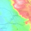 Mapa topográfico Ocozocoautla, altitud, relieve