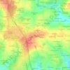 Mapa topográfico Le Grand Bois, altitud, relieve
