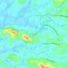 Mapa topográfico Pallikkara, altitud, relieve