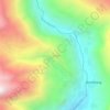 Mapa topográfico Lumpo, altitud, relieve