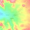 Mapa topográfico Pindoguaba, altitud, relieve
