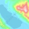 Mapa topográfico Kokan, altitud, relieve
