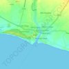 Mapa topográfico માંડવી, altitud, relieve