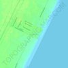 Mapa topográfico Capão Novo, altitud, relieve