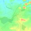 Mapa topográfico Kamalapura, altitud, relieve