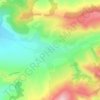 Mapa topográfico Budacu de Sus, altitud, relieve