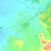 Mapa topográfico La Jagua de Ibirico, altitud, relieve