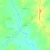 Mapa topográfico Limchhod, altitud, relieve