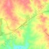 Mapa topográfico Palazuelo-Empalme, altitud, relieve