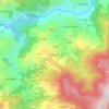 Mapa topográfico dungahar, altitud, relieve