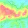 Mapa topográfico Amaba, altitud, relieve