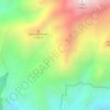 Mapa topográfico Cuesta del Cielo, altitud, relieve