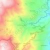 Mapa topográfico Atipayan, altitud, relieve