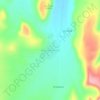 Mapa topográfico Nicolas Romero, altitud, relieve