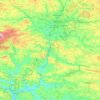 Mapa topográfico Île du Gai Lieu, altitud, relieve